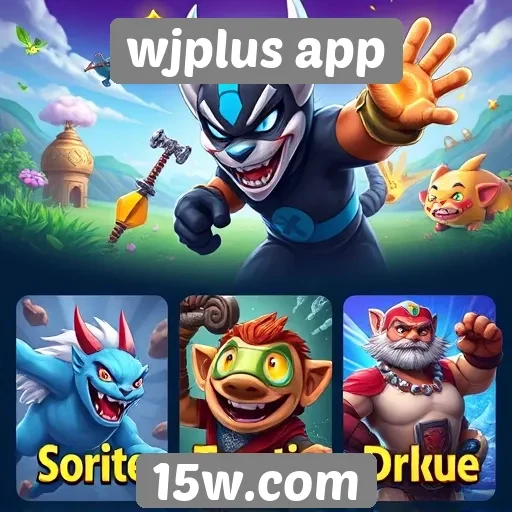 Principais jogos disponíveis no wjplus app